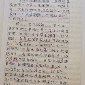 篮球训练过程作文400字怎么写